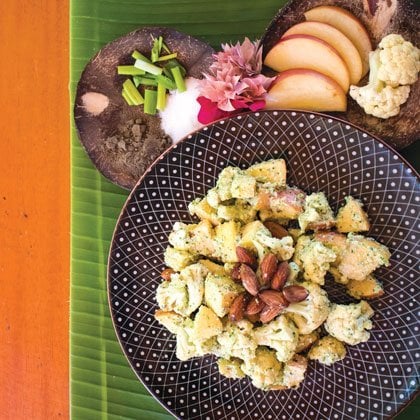 cauliflower with apple salad recipe